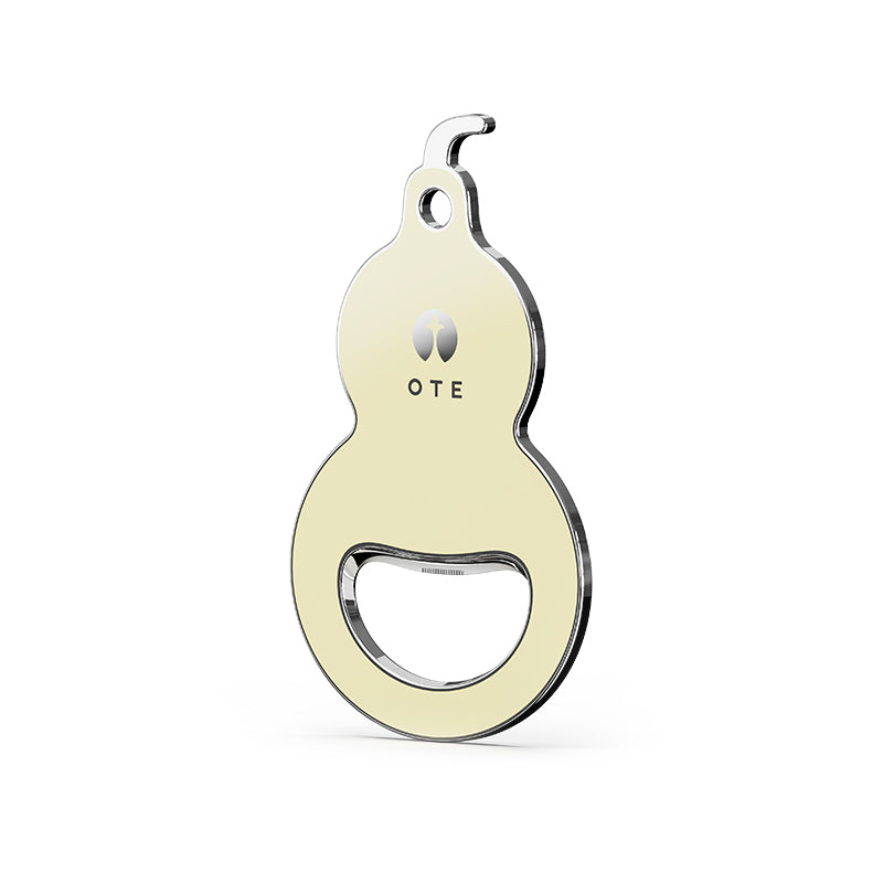 OTE Gourd Magnetic Bottle Opener for Fridge, Enamel Finish Beer Opener, 2-in-1 Refrigerator Magnet & Bottle Opener, Durable Anti-Scratch, Ideal for Home Bar, Kitchen & RV, Gift for Beer Lovers, Men, Husband, Father