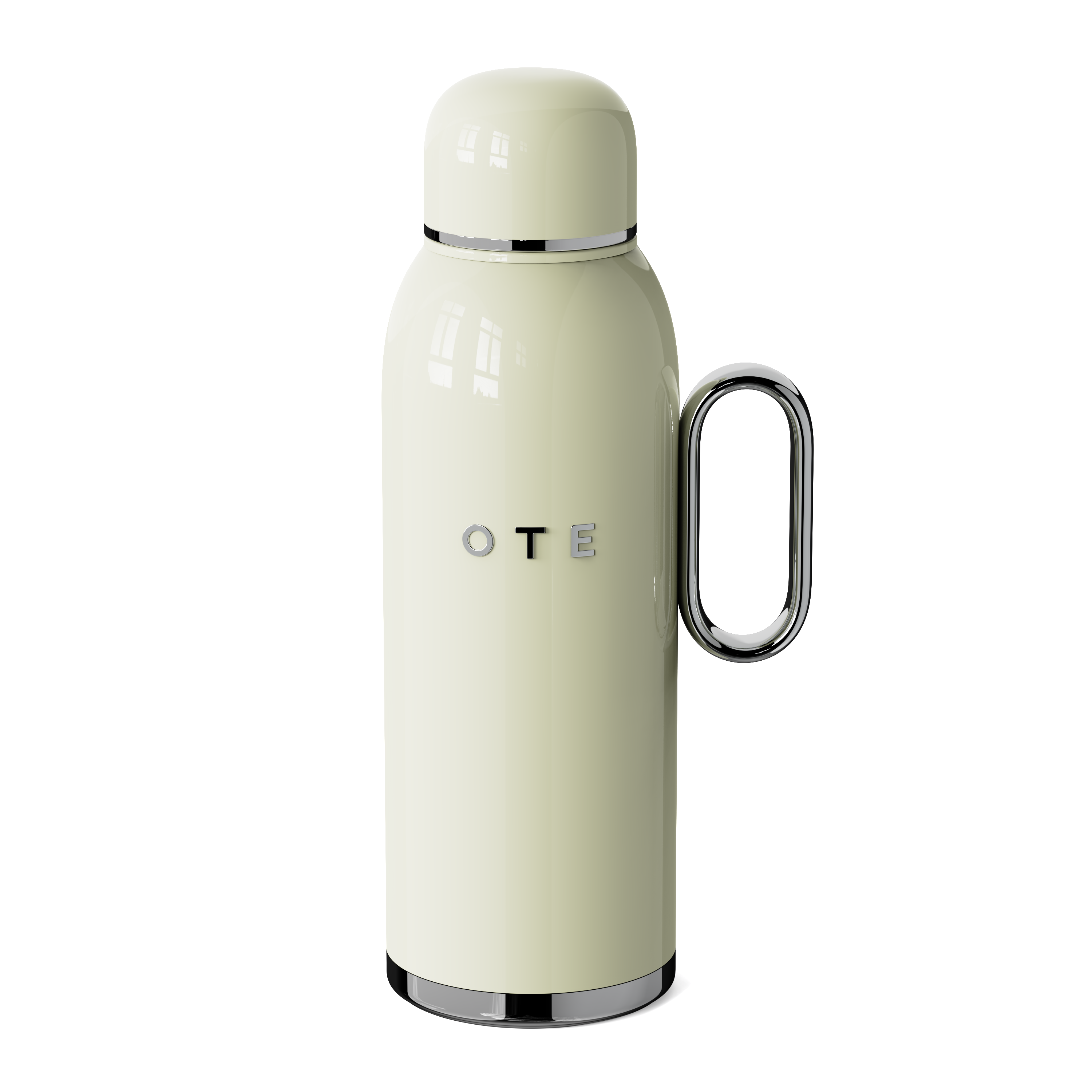 Thermische koffiekaraf 52oz/1,5 l (21oz/0,6 l) - 12 uur warme drankdispenser, geïsoleerde roestvrijstalen karaf voor hete vloeistoffen, koffiekarafen voor het houden van hete koffiedispenser voor feesten-Grote thee Carafe Flast